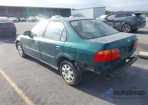 1999 Honda Civic Value Package z USA, uszkodzony, nr VIN 2HGEJ6614XH583315